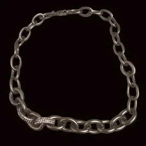 Loft chain link necklace  22"